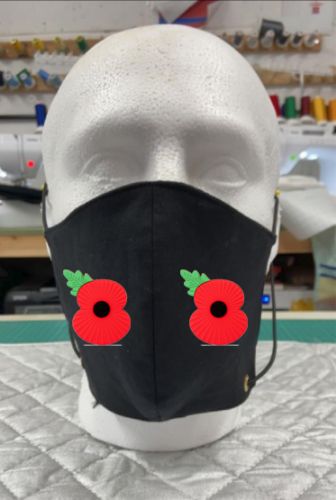 Poppy Face Mask